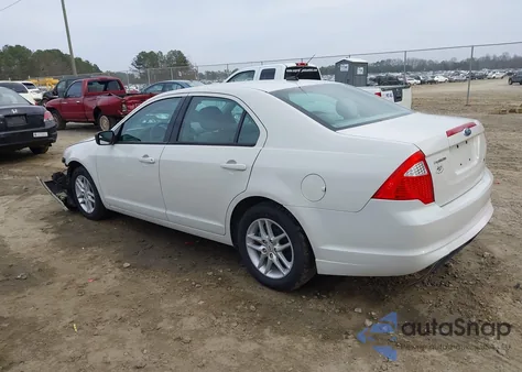 2012 Ford Fusion S z USA, uszkodzony, nr VIN 3FAHP0GA0CR190423